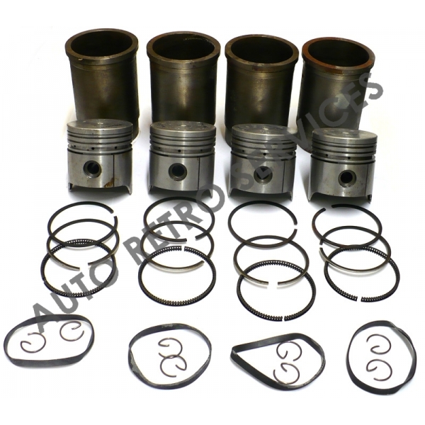 JEU DE CHEMISES / PISTONS / SEGMENT PEUGEOT 204 Auto Retro Services