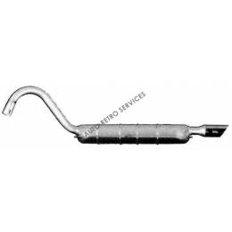 TUBE SILENCIEUX ARRIERE FIAT 124 SPIDER 14/1600