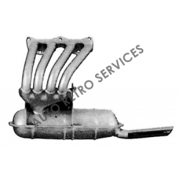 SILENCER FIAT 850  - 843 cc