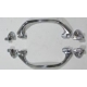 PAIR OF INNER DOOR HANDLES FIAT 850 - 600 