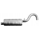 CENTER SILENCER MUFFLER FIAT 1500 C 