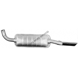 REAR SILENCER MUFFLER FIAT 13/1500