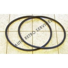 SET OF SIDE WINDOW WEATHERSTRIPS FIAT 600 D 