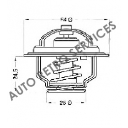 THERMOSTAT   ALFA ROMEO 33-ALFA SUD/SPRINT