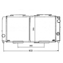 RADIATEUR ALFA ROMEO 33 905 1.8 TD 86 -90