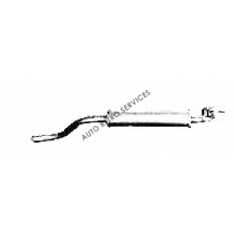 MIDDLE SILENCER MUFFLER  ALFASUD-33