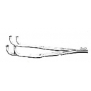 TUBE AVANT DOUBLE  ALFASUD-33 82-84