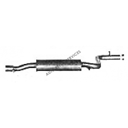 MIDDLE SILENCER MUFFLER  ALFA33 