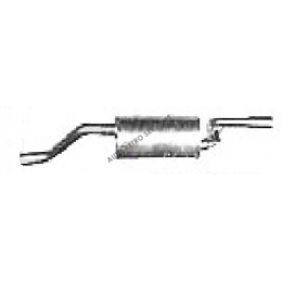 REAR SILENCER MUFFLER  ALFA33 1.7 IE 16 V 907