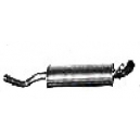 MIDDLE SILENCER MUFFLER  ALFA33 