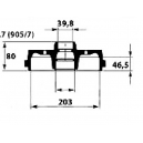 TAMBOURS DE FREINS  ALFA33 83-89  - ALFASUD/SPRINT 79-89