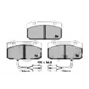 FRONT BRAKE PAD  WITHOUT WARNING UNIT  ALFA 33 83-86