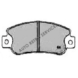 FRONT BRAKE PAD  WITHOUT WARNING UNIT  ALFA 33 83-86