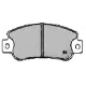 FRONT BRAKE PAD  WITHOUT WARNING UNIT  ALFA 33 83-86