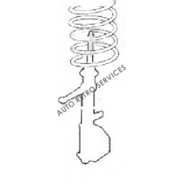 RESSORT SUSPENSION AVANT ALFA 33 DE 1986 A LA FIN