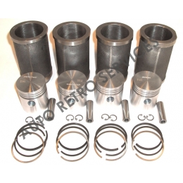 JEU CHEMISES / PISTONS / SEGMENT RENAULT R4 845 CM3 EMBASE CUIVRE