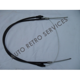 CABLE DE FREIN A MAIN (TAMBOURS) SIMCA 1000 - RALLYE 1