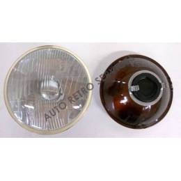 OPTIQUE DE PHARE 136 mm FIAT 124 - FIAT 850 - FIAT 13/1500 - FIAT 2300