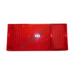 RIGHT REAR LIGHT LENSE RED ALFA ROMEO SPIDER 105 / 115