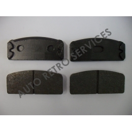 REAR BRAKE PAD SET RENAULT R8 - R10 - CARAVELLLE - DAUPHINE - FLORIDE ALPINE A110