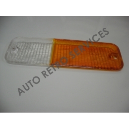 RIGHT FRONT  LENSE ORANGE / WHITE FIAT 131