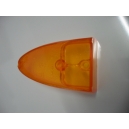 REAR LENS - ORANGE - FIAT 1100 - 600 - 850