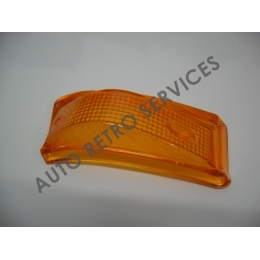 LEFT FRONT LENS LUDICATOR ORANGE - SIMCA 1000