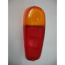 RIGHT REAR LENS - RED / ORANGE - FIAT 600