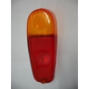 LEFT REAR LENS - RED / ORANGE - FIAT 600