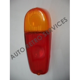 LEFT REAR LENS - RED / ORANGE - FIAT 600