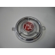 PLASTIC FRONT EMBLEM CHROMED FIAT 750