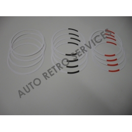 PAPER GASKET CYLINDER SET 62,5 mm RENAULT 4L / R4 - R5  - R6 - RODEO