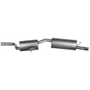 REAR EXHAUST SILENCER FIAT UNO TURBO ie 1.3L