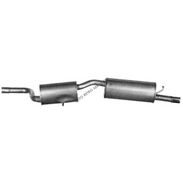 REAR EXHAUST SILENCER FIAT UNO TURBO ie 1.3L