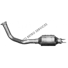 EXHAUST PIPE FIAT UNO TURBO ie 1.3L / 1.4L WITH CATALYTIC CONVERTOR