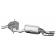 INTERMEDIATE SILENCER EXHAUST  FIAT BARCHETTA 