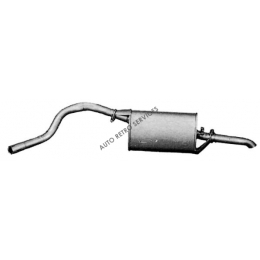 REAR SILENCER EXHAUST ALFA ROMEO 75 1.6L / 1.6L ie / 1.8L / 2.0L