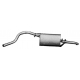 REAR SILENCER EXHAUST ALFA ROMEO 75 1.6L / 1.6L ie / 1.8L / 2.0L