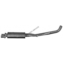  INTERMEDIATE SILENCER EXHAUST ALFA ROMEO 75 1.6L ie / 1.8L ie / 2.0L TWIN SPARK WITHOUT CATALYTIC CONVERTER