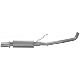  INTERMEDIATE SILENCER EXHAUST ALFA ROMEO 75 1.6L ie / 1.8L ie / 2.0L TWIN SPARK WITHOUT CATALYTIC CONVERTER