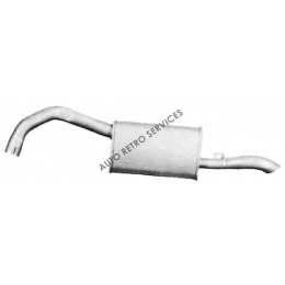 REAR SILENCER EXHAUST ALFA ROMEO 75 1.6L / 1.6L ie / 1.8L / 2.0L