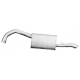 REAR SILENCER EXHAUST ALFA ROMEO 75 1.6L / 1.6L ie / 1.8L / 2.0L