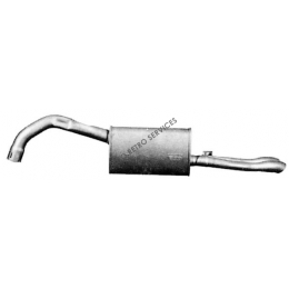  INTERMEDIATE SILENCER EXHAUST ALFA ROMEO 75 1.6L ie / 1.8L ie / 2.0L TWIN SPARK WITHOUT CATALYTIC CONVERTER