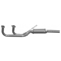 INTERMEDIATE SILENCER EXHAUST ALFA ROMEO 75 / 90 / ALFETTA / GIULIETTA 1.3L / 1.6L / 1.6L ie / 1.8L / 2.0L