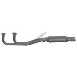 FRONT SILENCER EXHAUST ALFA ROMEO 75 1.6L ie / 1.8L ie / 2.0L TWIN SPARK WITHOUT CATALYTIC CONVERTER