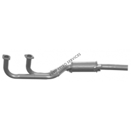 INTERMEDIATE SILENCER EXHAUST ALFA ROMEO 75 / 90 / ALFETTA / GIULIETTA 1.3L / 1.6L / 1.6L ie / 1.8L / 2.0L