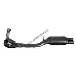  INTERMEDIATE SILENCER EXHAUST ALFA ROMEO 75 1.6L ie / 1.8L ie / 2.0L TWIN SPARK / 2.5L V6 / 3.0L V6 WITH CATALYTIC CONVERTER