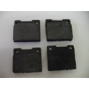 BRAKE PADS SET REAR AXLE - LANCIA FULVIA SERIE 2 ET 3 - FLAVIA 2000