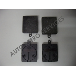 BRAKE PAD SET DUNLOP - LANCIA FLAVIA / FULVIA