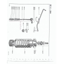 KIT BIELETTE STABILISATOR BUSHING - PEUGEOT 204 / 304